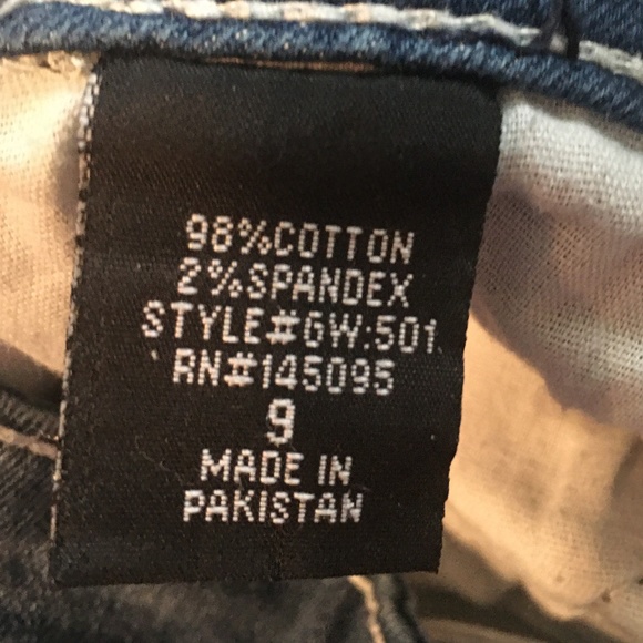 Fil Skinny Distressed Jeans - Size 9 - Picture 11 of 12